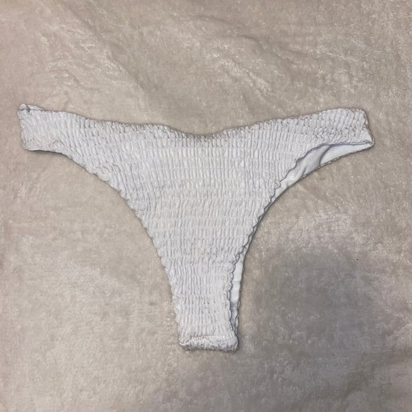 ZAFUL White Bikini Bottom - Picture 1 of 1